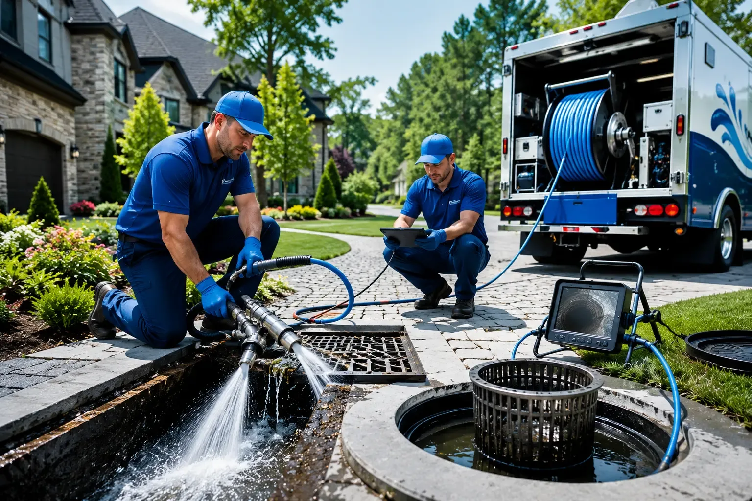 Local outdoor drain cleaning professionals in Steep Falls, ME